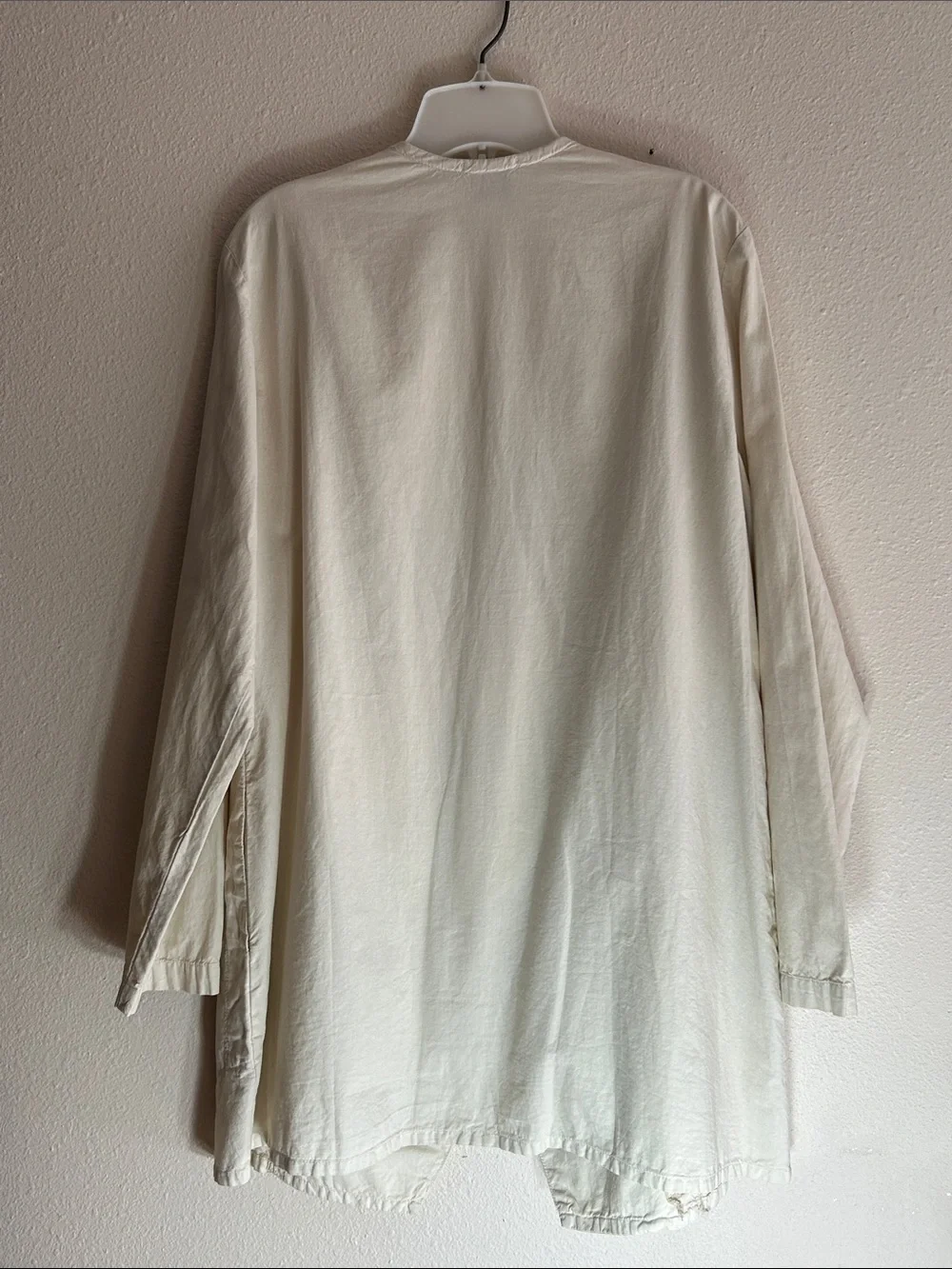 Prairie Underground Cream Wrap-Style Long Sleeve Shirt Jacket - Picture 6 of 6